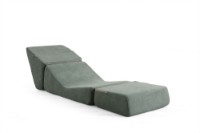 Бескаркасное кресло Atelier Del Sofa Origami Convertable Green фото №6 — интернет-магазин Desire.md