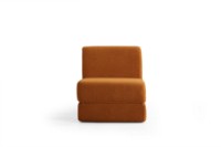 Бескаркасное кресло Atelier Del Sofa Origami Matte Orange фото №3 — интернет-магазин Desire.md