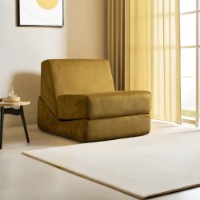 Fotoliu fără carcasă Atelier Del Sofa Origami Mustard