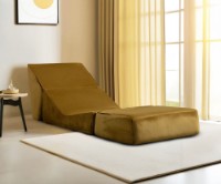 Бескаркасное кресло Atelier Del Sofa Origami Mustard фото №3 — интернет-магазин Desire.md