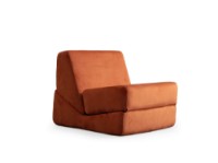 Бескаркасное кресло Atelier Del Sofa Origami Orange фото №4 — интернет-магазин Desire.md