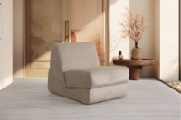 Fotoliu fără carcasă Atelier Del Sofa Origami Shiny Cream