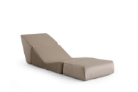 Бескаркасное кресло Atelier Del Sofa Origami Shiny Cream фото №6 — интернет-магазин Desire.md
