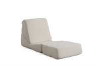 Бескаркасное кресло Atelier Del Sofa Origami White фото №5 — интернет-магазин Desire.md