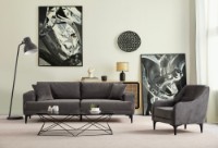 Fotoliu Atelier Del Sofa Astana Anthracite imaginea #2 — magazin online Desire.md
