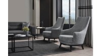 Кресло Atelier Del Sofa Bali Light Grey фото №2 — интернет-магазин Desire.md