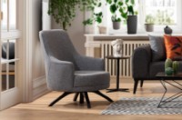 Fotoliu Atelier Del Sofa Kapri Light Grey