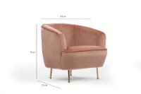 Кресло Atelier Del Sofa Piccoli Bony фото №4 — интернет-магазин Desire.md