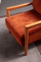 Fotoliu Atelier Del Sofa Drop Berger Orange imaginea #4 — magazin online Desire.md