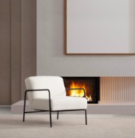 Fotoliu Atelier Del Sofa Eti Bergere White
