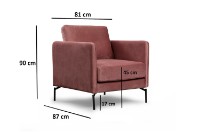 Кресло Atelier Del Sofa Sino Armchair фото №7 — интернет-магазин Desire.md