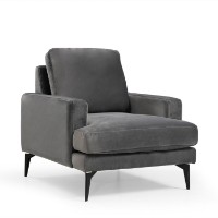 Кресло Atelier Del Sofa Papira Armchair Anthracite фото №2 — интернет-магазин Desire.md