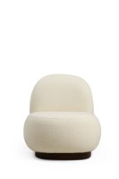 Кресло Atelier Del Sofa Tina Bouclet White фото №4 — интернет-магазин Desire.md