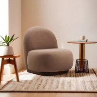 Кресло Atelier Del Sofa Tina Cappuccino фото №4 — интернет-магазин Desire.md