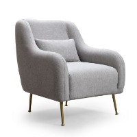 Кресло Atelier Del Sofa Sevilla Armchair Grey фото №3 — интернет-магазин Desire.md