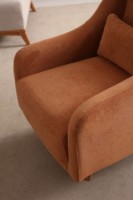 Fotoliu Atelier Del Sofa Hera Orange imaginea #2 — magazin online Desire.md