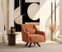 Fotoliu Atelier Del Sofa Hera Orange Black