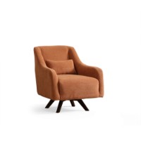 Fotoliu Atelier Del Sofa Hera Orange Black imaginea #4 — magazin online Desire.md