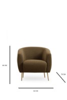 Fotoliu Atelier Del Sofa Eses Green Wing imaginea #4 — magazin online Desire.md