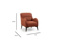 Fotoliu Atelier Del Sofa Kenzo Tile Red imaginea #6 — magazin online Desire.md