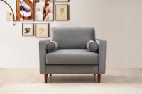 Кресло Atelier Del Sofa Rome Light Grey