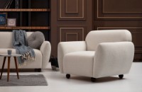Fotoliu Atelier Del Sofa Eddy Cream