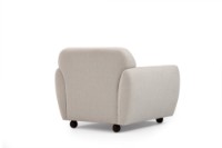 Fotoliu Atelier Del Sofa Eddy Cream imaginea #4 — magazin online Desire.md