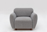 Кресло Atelier Del Sofa Eddy Light Grey фото №4 — интернет-магазин Desire.md