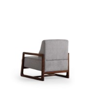 Кресло Atelier Del Sofa Athena Bergere Light Grey Walnut фото №4 — интернет-магазин Desire.md