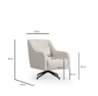 Fotoliu Atelier Del Sofa Gio Bergere White imaginea #7 — magazin online Desire.md