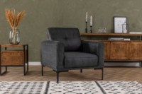 Fotoliu Atelier Del Sofa Mustang Anthracite