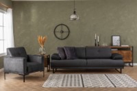 Кресло Atelier Del Sofa Mustang Anthracite фото №3 — интернет-магазин Desire.md