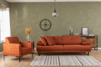 Кресло Atelier Del Sofa Mustang Orange фото №3 — интернет-магазин Desire.md