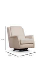 Кресло Atelier Del Sofa Costor White Wing фото №6 — интернет-магазин Desire.md