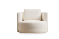 Fotoliu Atelier Del Sofa Asos Cream Wing imaginea #3 — magazin online Desire.md