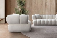 Fotoliu Atelier Del Sofa Petra White imaginea #2 — magazin online Desire.md
