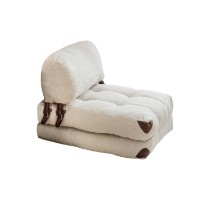 Fotoliu fără carcasă Atelier Del Sofa Fold Teddy Cream imaginea #7 — magazin online Desire.md