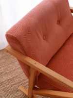 Fotoliu Atelier Del Sofa Nini Sallanan Vermilion imaginea #2 — magazin online Desire.md
