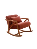 Fotoliu Atelier Del Sofa Nini Sallanan Vermilion imaginea #4 — magazin online Desire.md