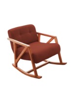 Fotoliu Atelier Del Sofa Nini Sallanan Vermilion imaginea #5 — magazin online Desire.md