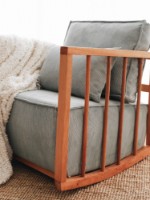 Кресло Atelier Del Sofa Sallanan Blue фото №2 — интернет-магазин Desire.md