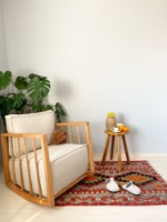 Кресло Atelier Del Sofa Sallanan Teddy White