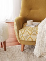 Кресло Atelier Del Sofa Aztek Yellow фото №3 — интернет-магазин Desire.md