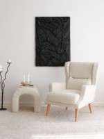 Fotoliu Atelier Del Sofa Klam Cream imaginea #2 — magazin online Desire.md