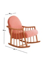 Fotoliu Atelier Del Sofa Klea Coral imaginea #7 — magazin online Desire.md