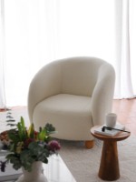 Кресло Atelier Del Sofa Slon White фото №2 — интернет-магазин Desire.md