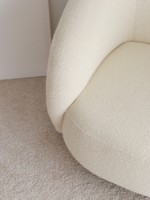 Кресло Atelier Del Sofa Slon White фото №4 — интернет-магазин Desire.md