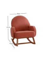 Кресло Atelier Del Sofa Yoko Coral фото №6 — интернет-магазин Desire.md