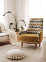 Кресло Atelier Del Sofa Zikzak Yellow