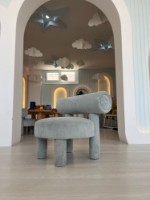 Кресло Atelier Del Sofa Dino Blue фото №2 — интернет-магазин Desire.md